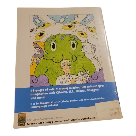 "C for Cthulhu" coloring book - Picture 2 of 2
